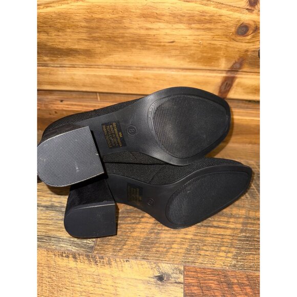 NWOT MIA PAMINA WOMEN’S BLACK HEELED BOOT Size 8 - Picture 10 of 13